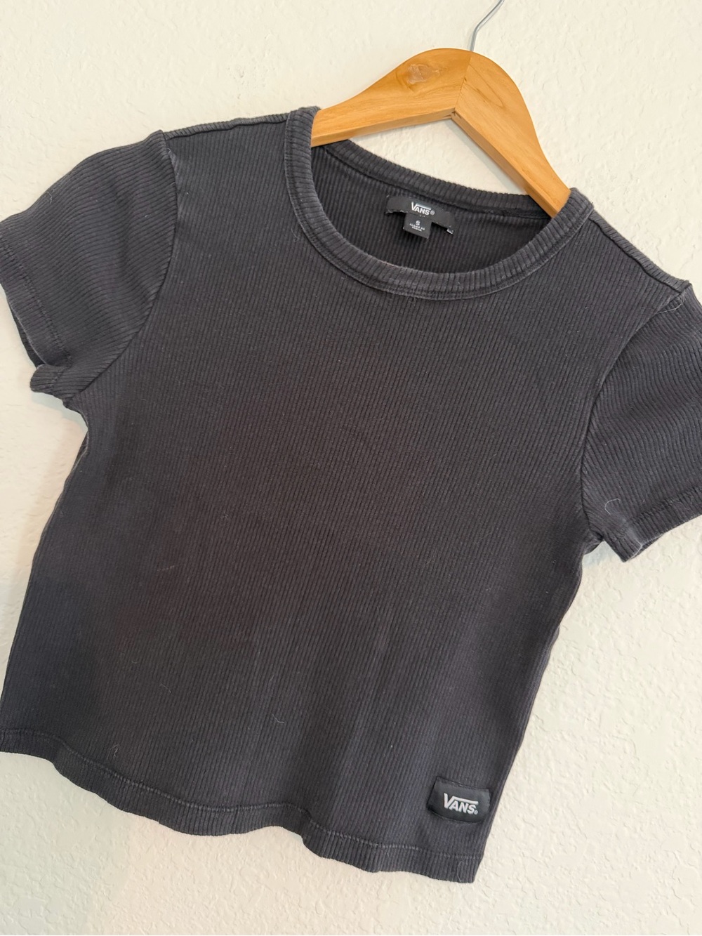 Cropped Short Sleeve Tee